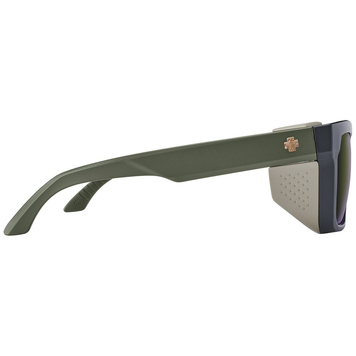 HELM TECH, Matte Dark Olive Matte Olive-Happy Bronze Polar Olive Spectra Mirror, hi-res image number null